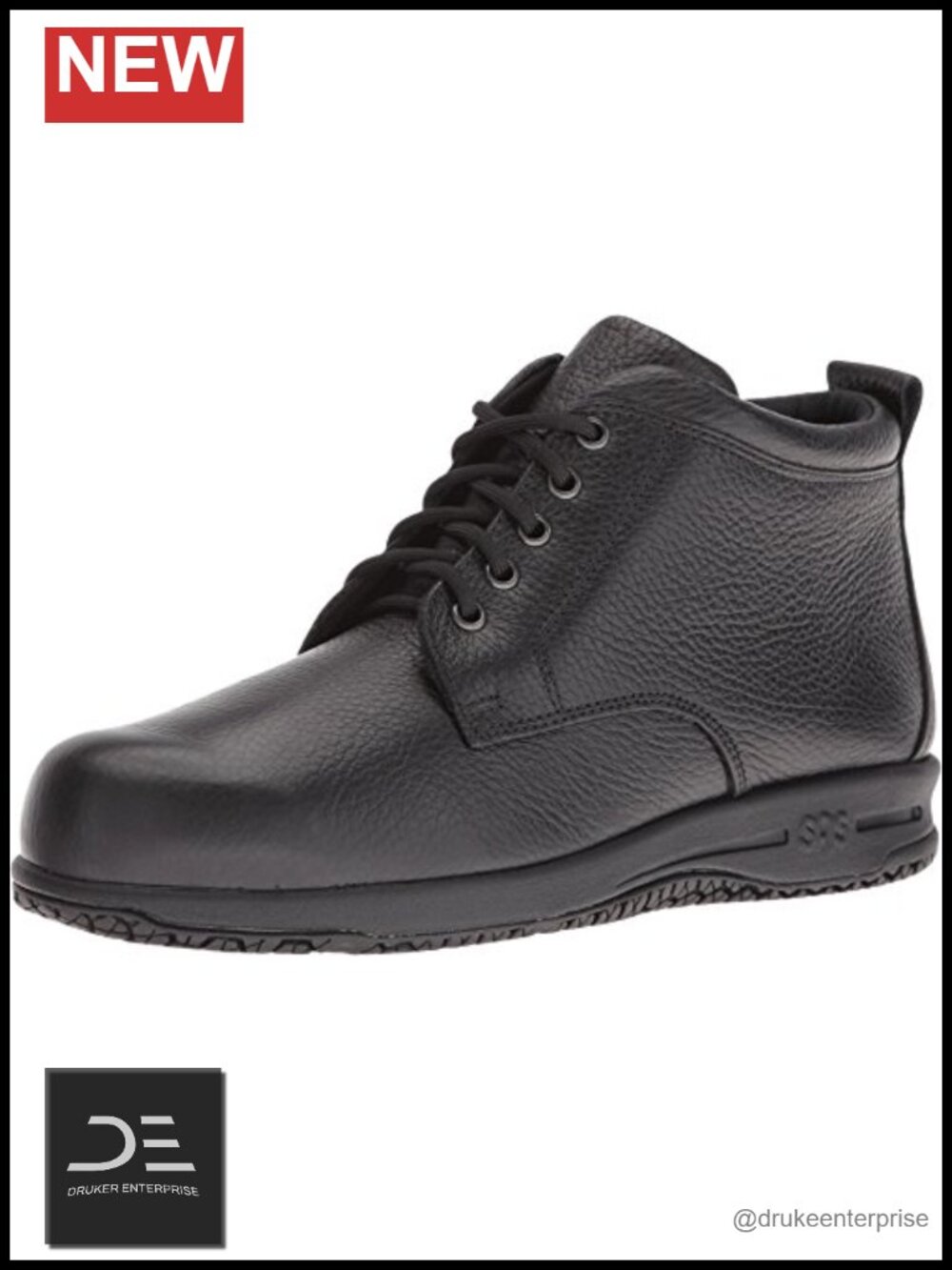 SAS Alpine Non Slip Lace Up Boot Leather Water Resistant Ankle Boot